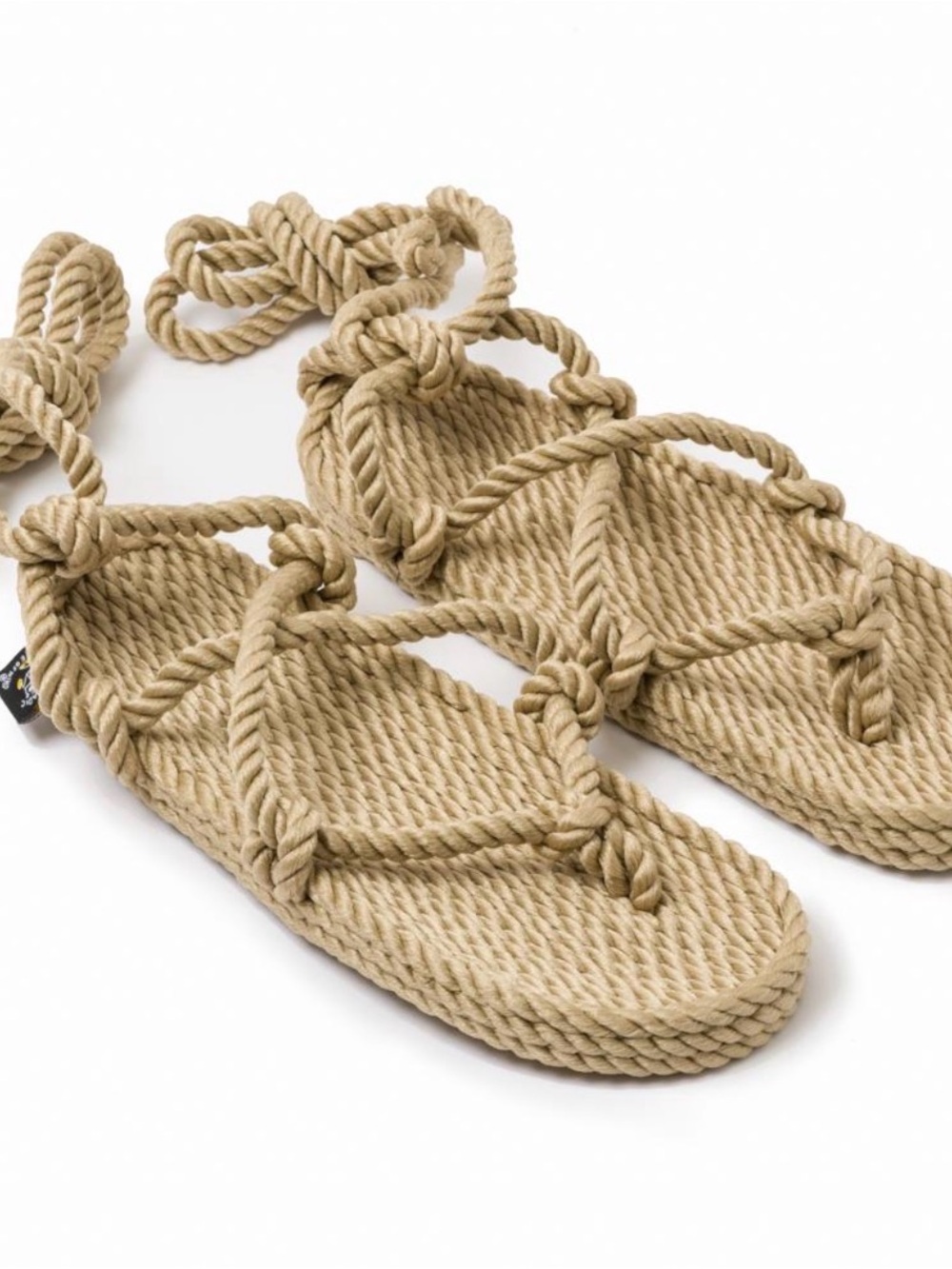Nomadic State of Mind Romano Camel Rope Sandals – New Never Worn